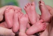Nacieron trigemelas en Trelew, un hecho médico de extrema rareza