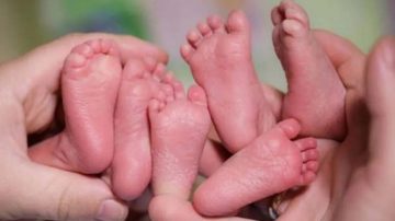 Nacieron trigemelas en Trelew, un hecho médico de extrema rareza
