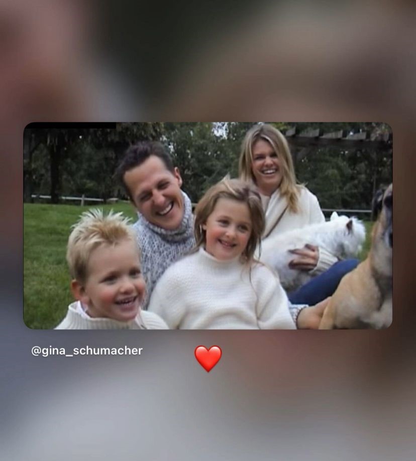 El emotivo mensaje de Gina Schumacher en el cumpleaños 57 de Michael: “El mejor por siempre”