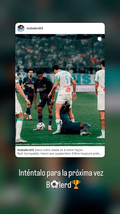 La chicana de Nuno Mendes contra un jugador de la Selección Argentina