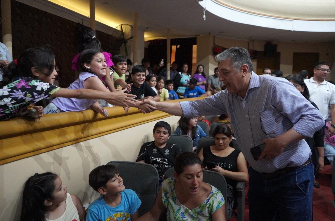 Nediani encabezó el cierre de actividades del proyecto “Vacaciones en el Cine Renzi”