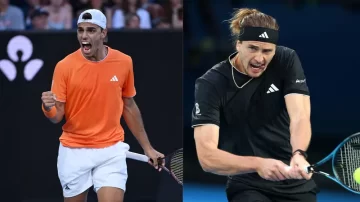 Cerúndolo va por la hazaña ante Zverev en el Australian Open