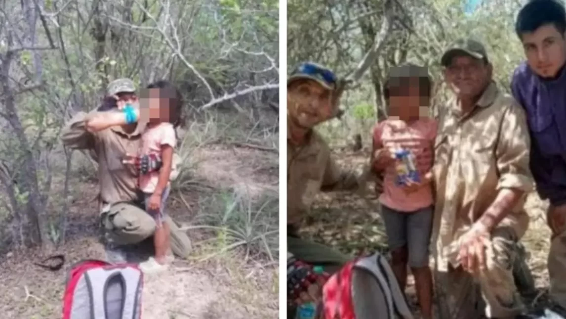 Encontraron con vida a la nena de 6 años que estaba desaparecida en Salta