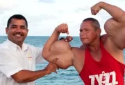 Murió el “Popeye brasileño”: el fisicoculturista que se inyectaba aceite para aumentar sus bíceps