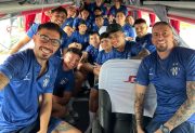 Con ilusión en marcha, el Profe partió rumbo a Buenos Aires por la Copa Argentina