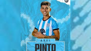 Axel Pinto dejó Sarmiento y es nuevo refuerzo de Gimnasia de Jujuy
