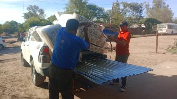 El Gobierno provincial asiste a más de 350 familias tras el fuerte temporal