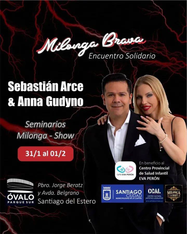 “Milonga Brava”: el tango se une por una causa solidaria a beneficio del CEPSI
