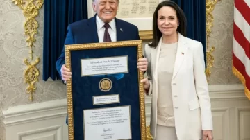 El Nobel es intransferible: la aclaración institucional tras el gesto de María Corina Machado con Donald Trump