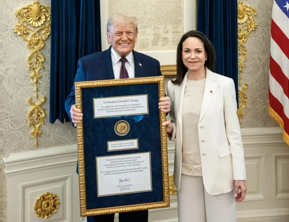 El Nobel es intransferible: la aclaración institucional tras el gesto de María Corina Machado con Donald Trump