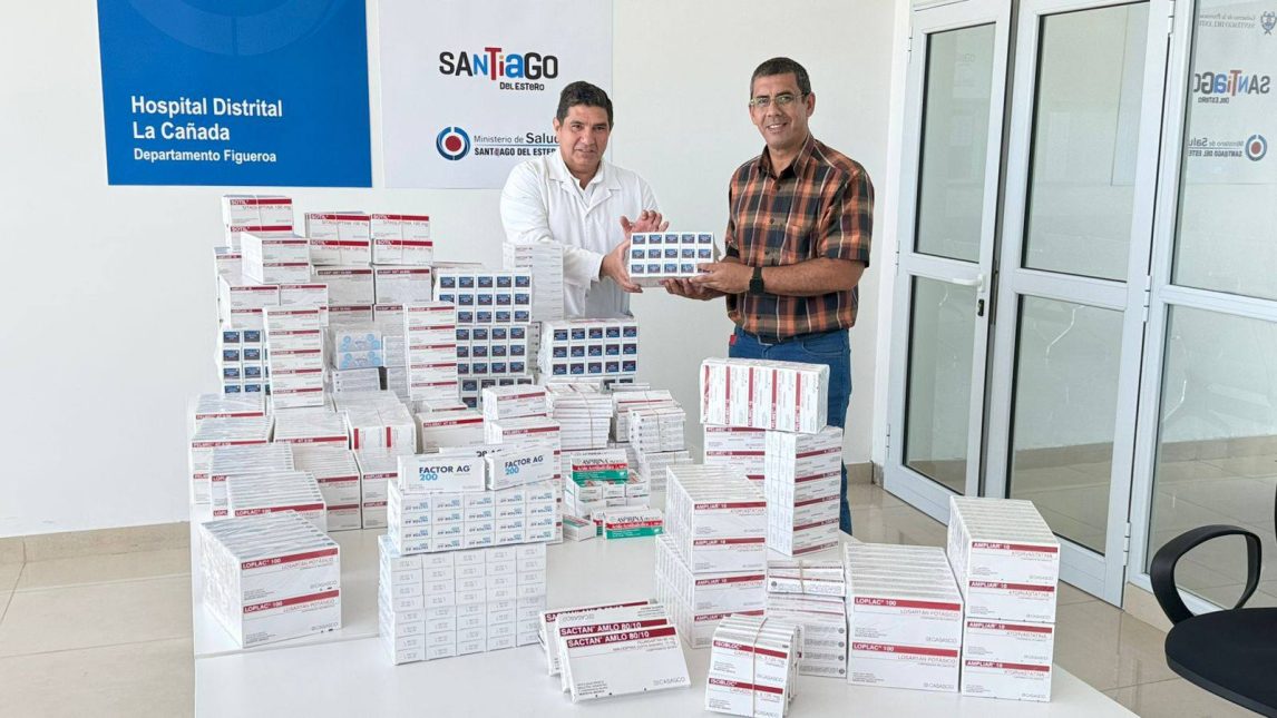 La Cañada concretó una nueva entrega de medicamentos al Hospital Distrital