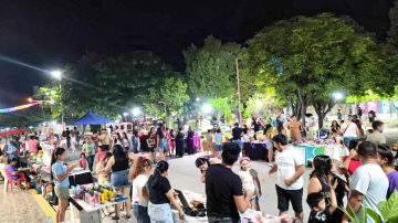 Cientos de vecinos disfrutaron de la primera velada del programa Clodomira Activa