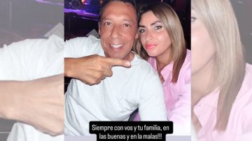 Estefani Budán salió a bancar a Mariano Paez en el difícil momento que atraviesa su hija