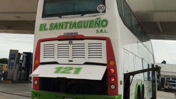 Pasajeros denuncian una experiencia traumática en un micro de larga distancia