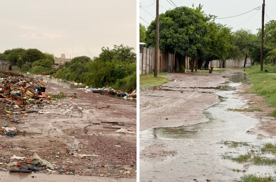 Barrio Mariano Moreno: a más de cuatro meses del anuncio oficial, la calle Andrés Chazarreta sigue sin pavimento y la plaza prometida no existe