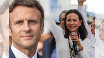 Macron y María Corina Machado sellan alianza tras la caída de Maduro