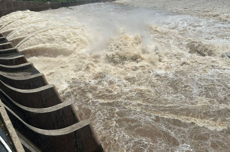 Alerta Naranja en Las Termas: la erogación del Dique sigue en aumento y alcanza los 973 m³/s