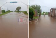 Temporal en el interior provincial: El Arenal bajo agua tras una fuerte tormenta