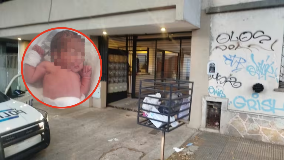 Encontraron una bebé prematura abandonada en un tacho de basura