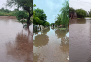 FOTOS | La lluvia dejó postales preocupantes: barrios inundados y reclamos vecinales