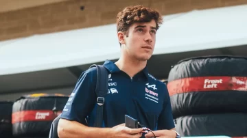 Colapinto acelera su preparación y se ilusiona con el debut en la F1