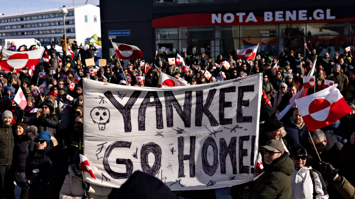 Masivas protestas en Dinamarca y Groenlandia contra la amenaza de Trump