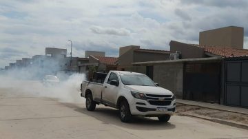 La Municipalidad de Capital continúa con los trabajos de fumigación para prevenir la propagación del dengue