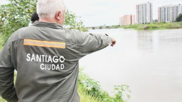 Defensa Civil pide precaución debido a la crecida del río Dulce