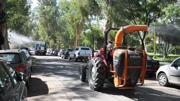 Así será el cronograma semanal de fumigaciones por los barrios de Capital