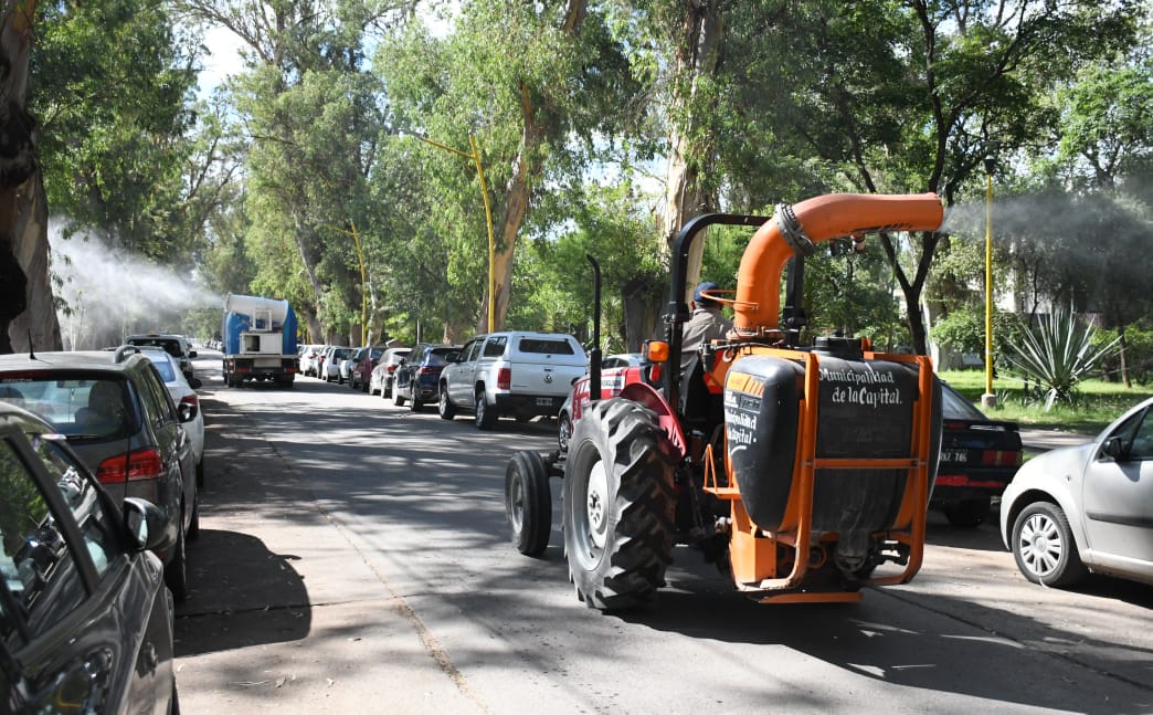 Así será el cronograma semanal de fumigaciones por los barrios de Capital