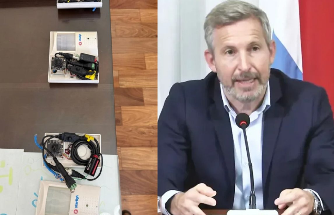 Rogelio Frigerio denunció que encontró dispositivos de espionaje ilegal en su oficina