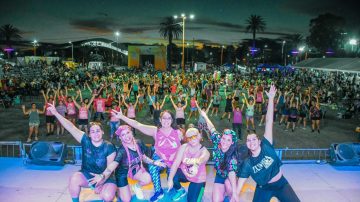 Familias y amigos colmaron “Santiago es tu Río” durante un fin de semana a pleno