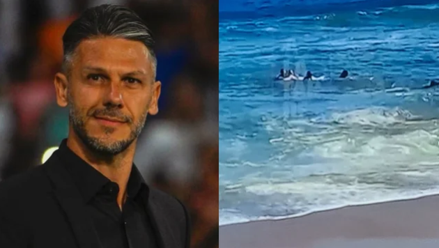 Martín Demichelis, su hijo y su sobrina se salvaron de ahogarse en Punta del Este: “Fue un milagro”