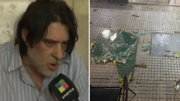 Le hicieron 30 puntos y casi pierde un brazo: el impactante relato del hombre al que le cayó un vidrio en la cabeza