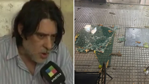 Le hicieron 30 puntos y casi pierde un brazo: el impactante relato del hombre al que le cayó un vidrio en la cabeza