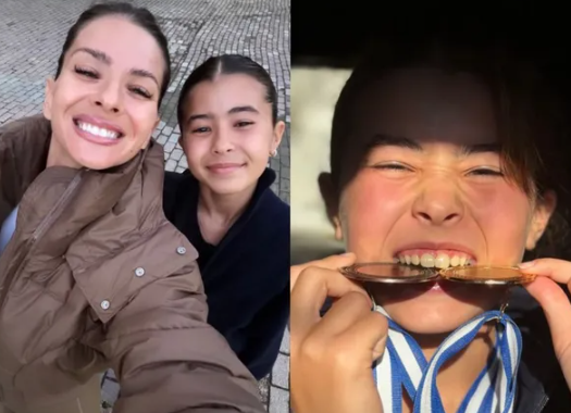 Mamá orgullosa: la China Suárez celebró el gran logro deportivo de su hija Rufina