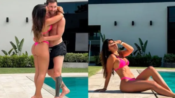 Antonela Rocuzzo revolucionó Instagram con sus fotos en microbikini