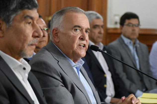 Tras la polémica por sus vacaciones, Jaldo volvió al trabajo: “No hay que politizar ni sacar ventajas con el dolor de la gente”