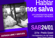Anuncian el primer conversatorio “Hablar nos salva”, para tender una mano a quienes atraviesan un mal momento