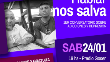 Anuncian el primer conversatorio “Hablar nos salva”, para tender una mano a quienes atraviesan un mal momento