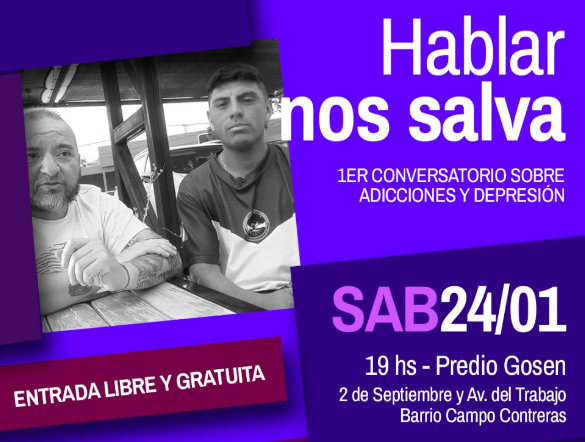 Anuncian el primer conversatorio “Hablar nos salva”, para tender una mano a quienes atraviesan un mal momento