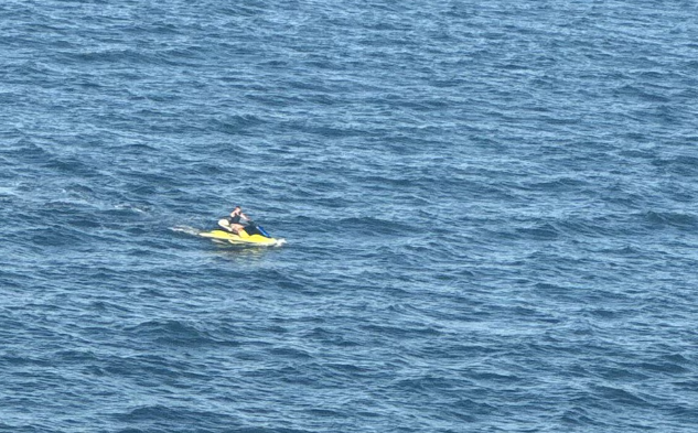 Hallan sano y salvo al turista argentino que estaba desaparecido en el mar