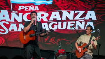 Cosquín: comenzó la Peña Añoranzas Santiagueñas