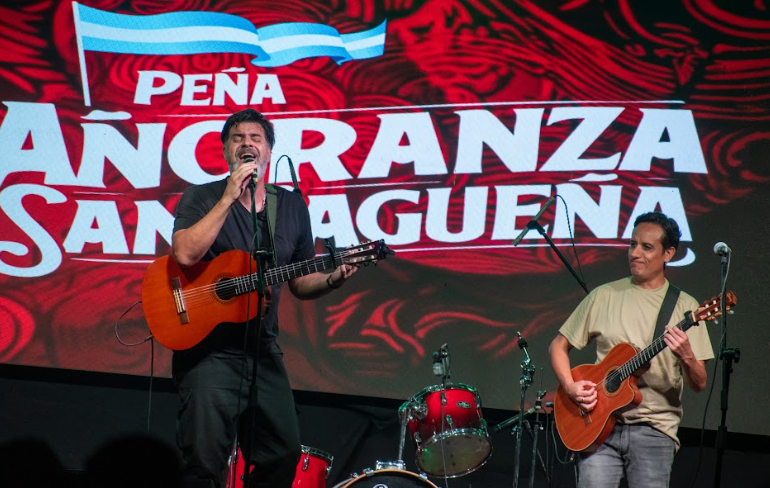 Cosquín: comenzó la Peña Añoranzas Santiagueñas