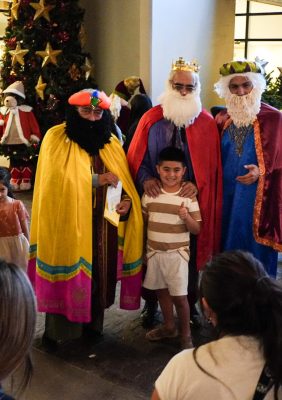 Los Reyes Magos llevaron su magia al CCB