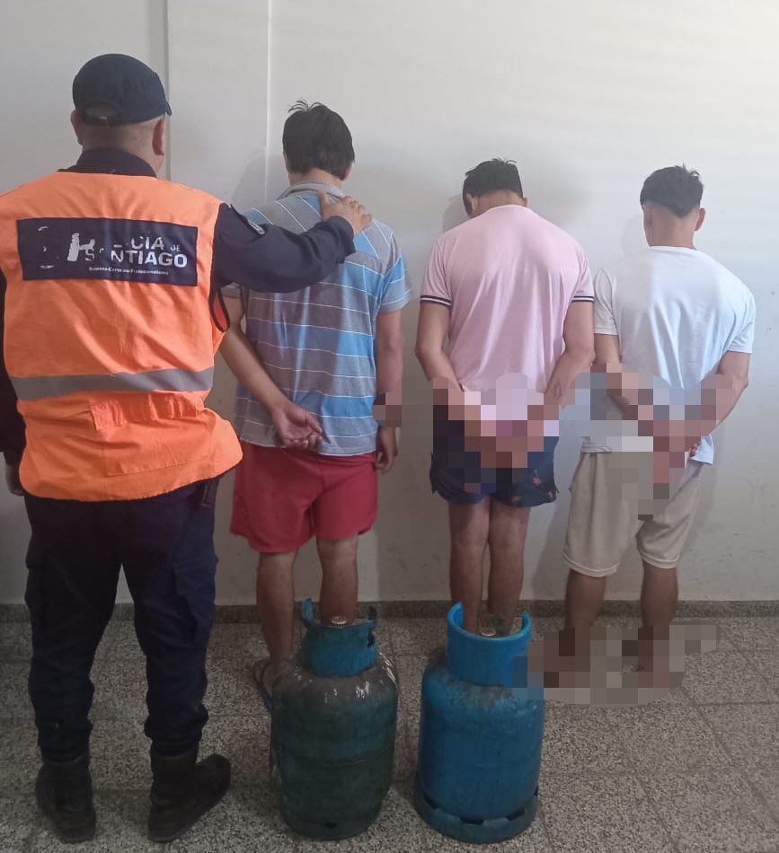 Taboada: recuperaron elementos robados de un carro bar y detuvieron a tres sospechosos