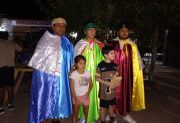 Los Reyes Magos callejeros volvieron a sembrar ilusión en Estación Simbolar