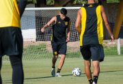 FOTOS. Mitre ajusta detalles y suma trabajo con pelota en la pretemporada