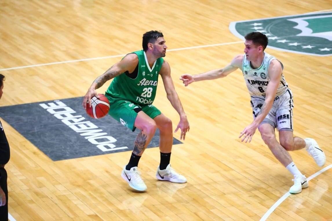 Olímpico cayó en Córdoba ante Atenas y sumó una nueva derrota en la Liga