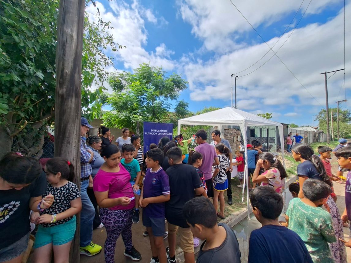 B° Río Dulce: Más de un centenar de niños participaron del programa “Más Cerca Tuyo”